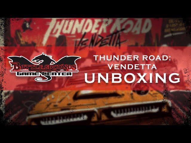 Thunder Road: Vendetta - Maximum Chrome Edition - Unboxing