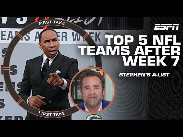 Stephen’s A-List gets a ‘D’ grade from Jeff Saturday  ‘Your list is TRASH’ ️ | First Take