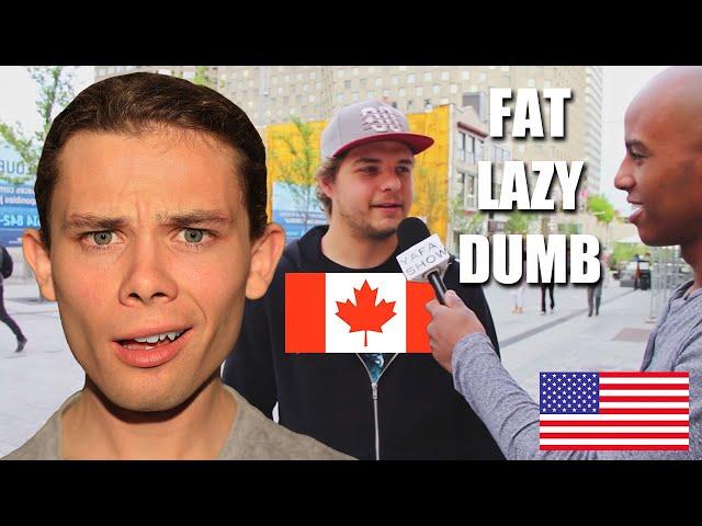 Australian Reacts To Canadian Stereotypes Of Americans!