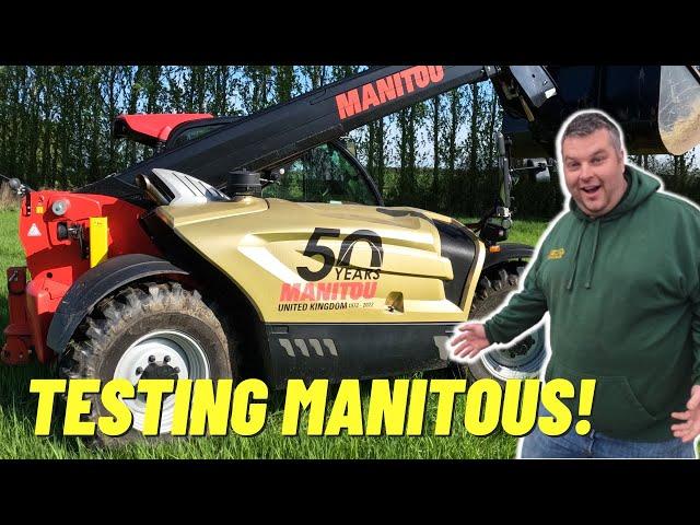 Testing Manitou machines! How does JCB compare? 