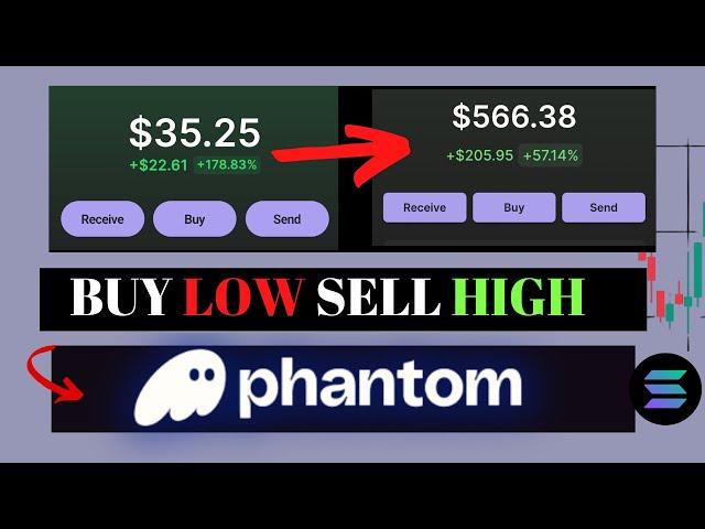 Turn $40 to $400 Trading On Phantom Wallet - FIND HIDDEN  GEMS