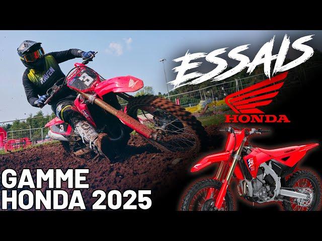 ESSAI HONDA CRF 2025 - DE LA NOUVEAUTÉ POUR 2025 ?