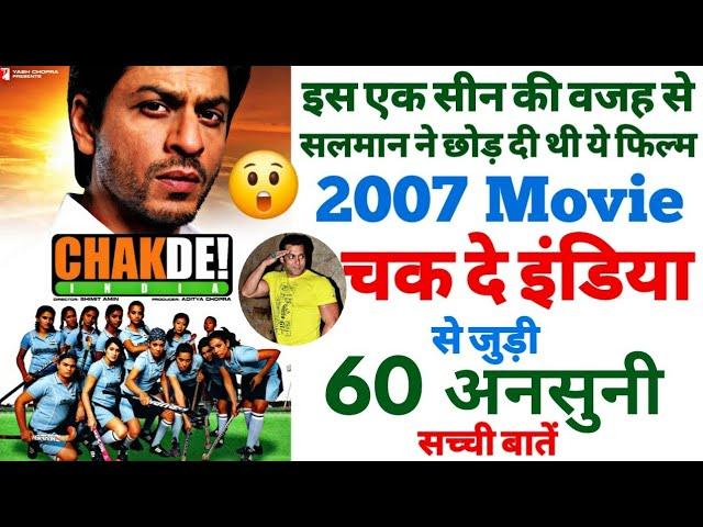Chak De India movie unknown facts budget boxoffice shooting locations making revisit trivia shahrukh