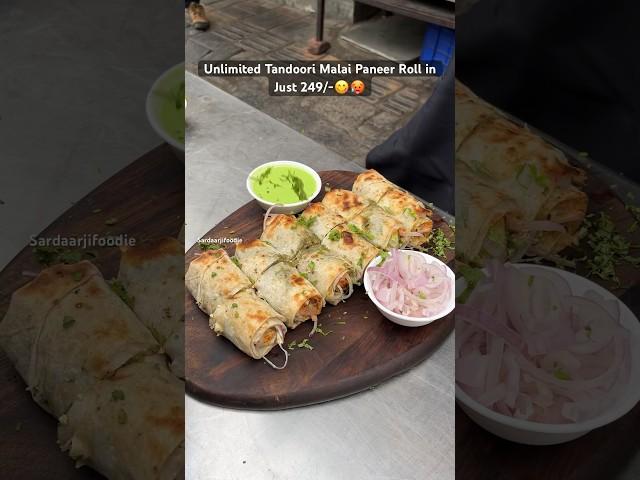 Cabana’s special tandoori Malai paneer Roll in 249/-(unlimited) #tandooriroll #rolls #food #foodie