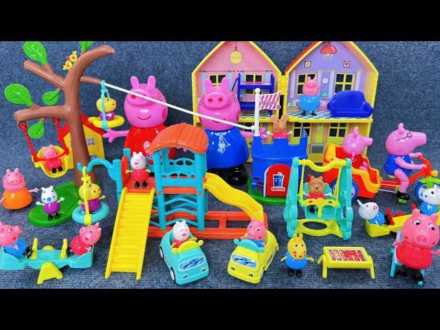 13 Minutes Satisfying with Unboxing Peppa Pig Playset， Cute Doll Toys Collection ASMR | Review Toys