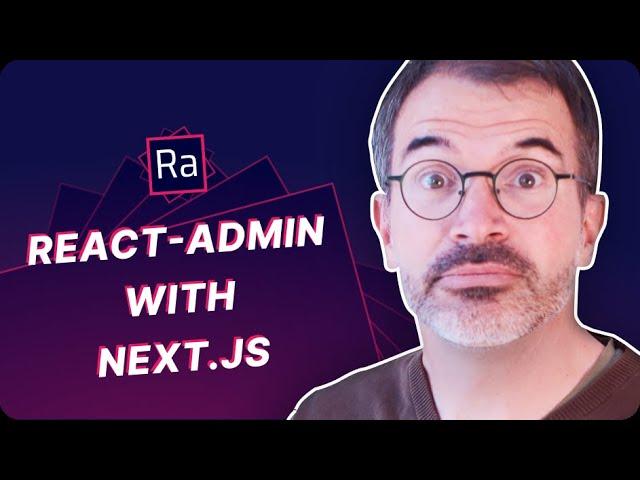 React admin in Next js