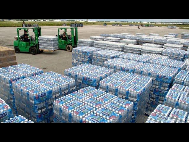 10,000 PCS Every Hour - The Amazing Process of Manufacturing Bottled Water