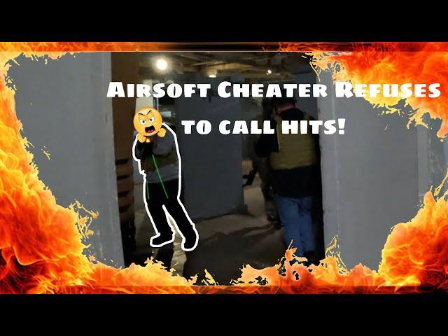 Airsoft Cheater Doesn't Back Down | Indoor CQB Fun @ TAC