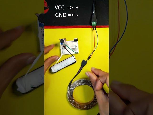 DIY Sound Reactive RGB led strip