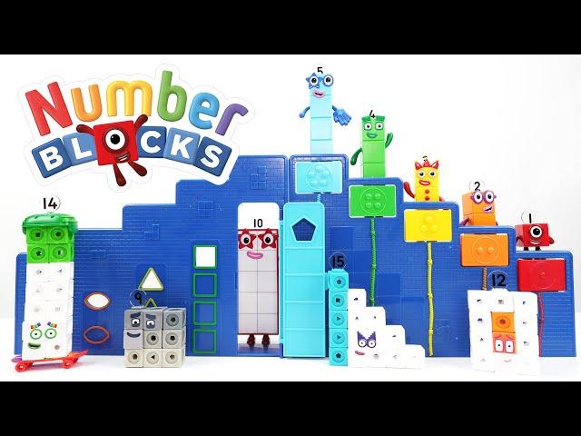 Best Numberblocks Toy Learning - Finding Missing Blocks in Step Squad HQ