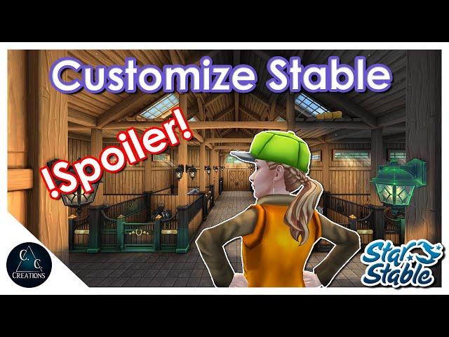 SSO - !SPOILER! - My Stable Customization