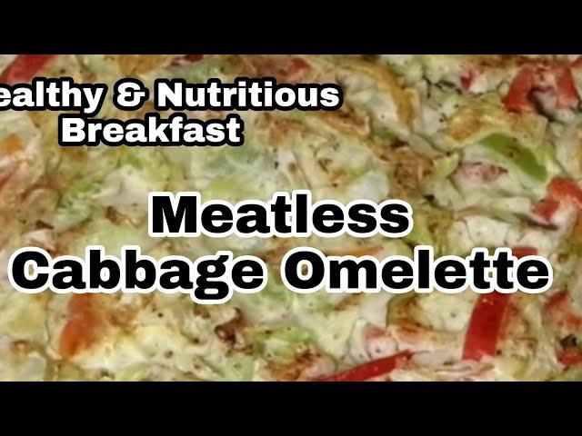 Meatless Cabbage Omelette