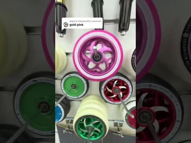 Crazy Gold and Pink Stunt Scooter 