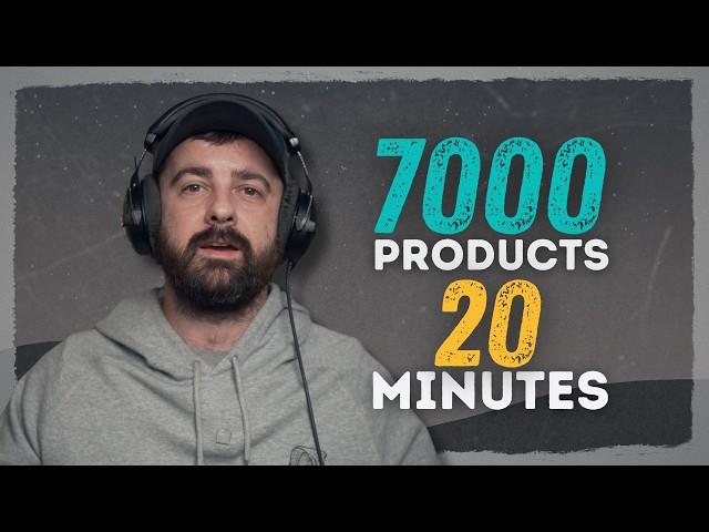 Scraping 7000 Products in 20 Minutes