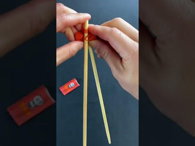 HOW TO MAKE KID CHOPSTICKS  #sushi #lunch #sundaylunch #chopsticks #howto #lifehacks #shorts