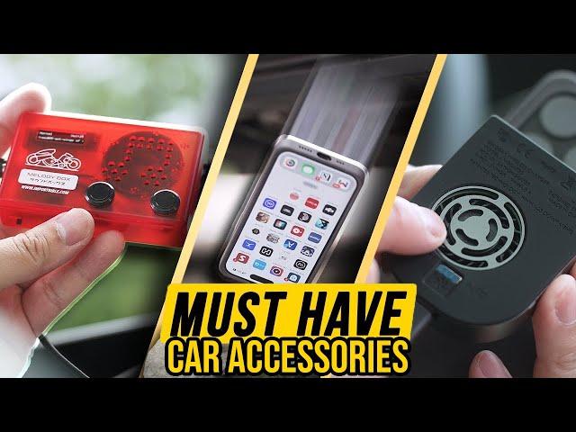 Upgrade Your Car - 5 Car Accessories You Need for 2025! |  Latest Must have Car Gadgets in 2025