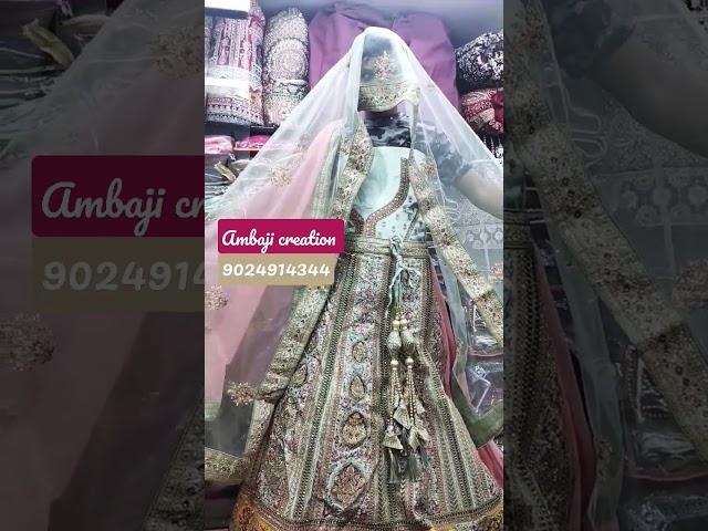 Designer LEHENGA for marriage #surat#market#youtube#textilenarket#trading#foryoupage#official#like