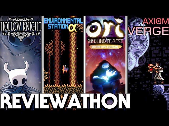 Metroidvania Mega-Review pt.1 - Hollow Knight, E.S.A., Ori, and Axiom Verge