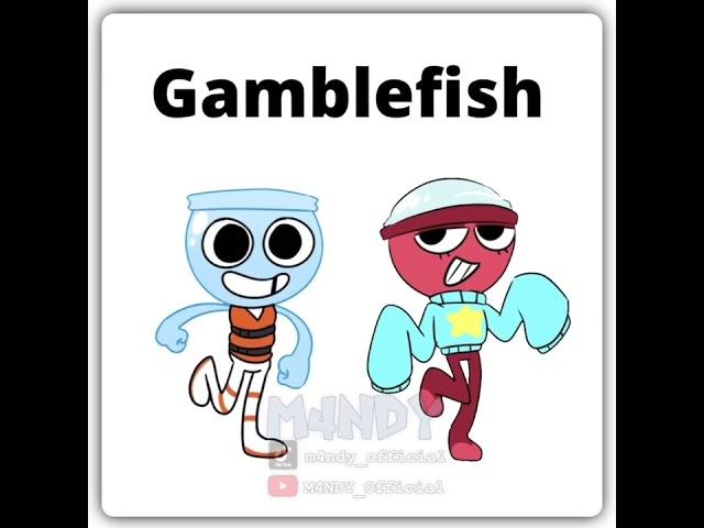 // GAMBLE FISH  // #dandysworld #dandysworldgigi #animation #edit