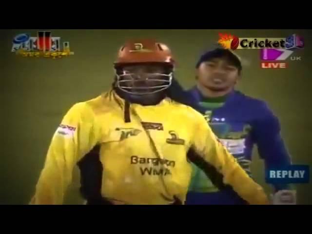 Chris gayle's Fastest IPL 100 run 30 Balls Video by 23 04 2013