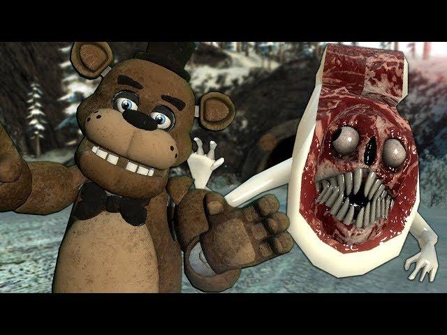 We Found the SCARY BRIDGE WORM in Gmod! - Garry's Mod Multiplayer Survival
