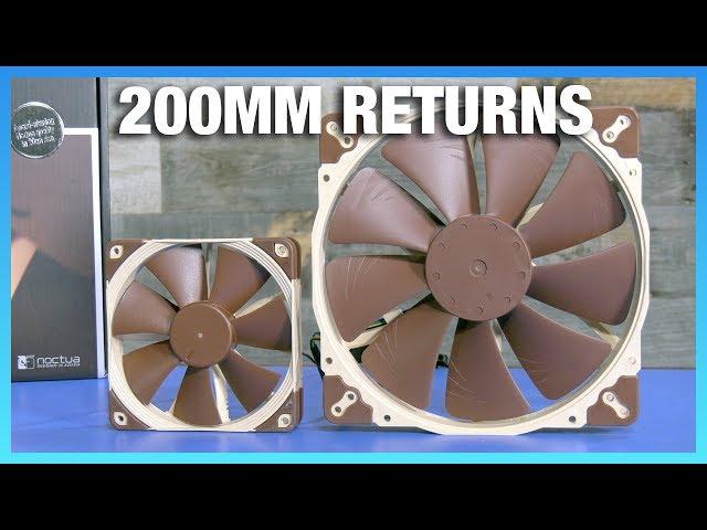 Noctua NF-A20 vs. Cooler Master 200mm Fan Review