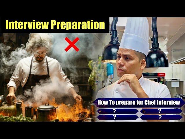 Chef Interview Preparation ki tyari kainse kre? | Important point while chef food trail