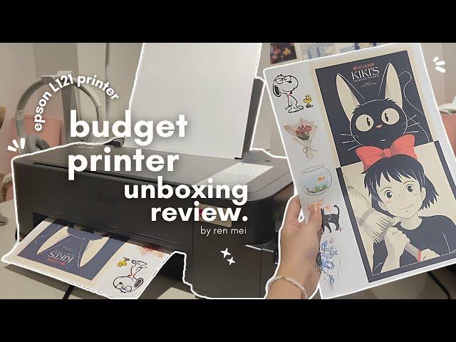 BACK TO SCHOOL SUPPLIES | unboxing the epson L121! budget printer for students, lazada finds!