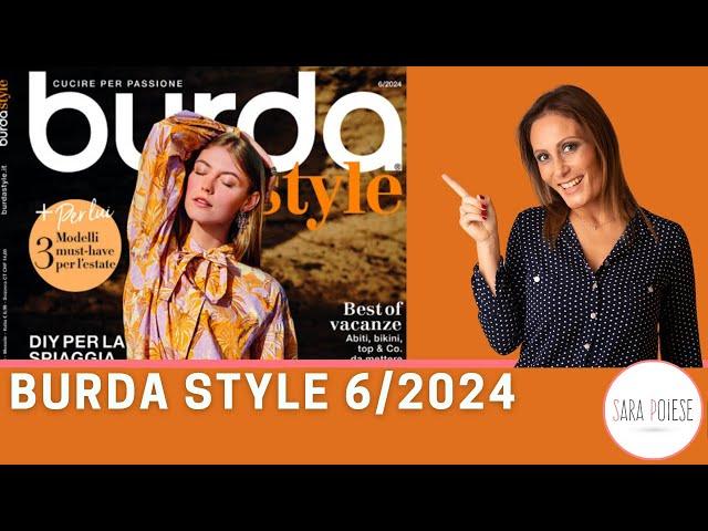 BURDA GIUGNO 2024 | BURDA 06 / 2024 | Sara Poiese