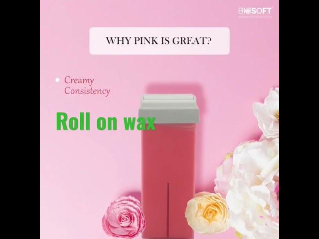 Roll on wax#biosoft#waxing #salon #beautysupply #glamorize