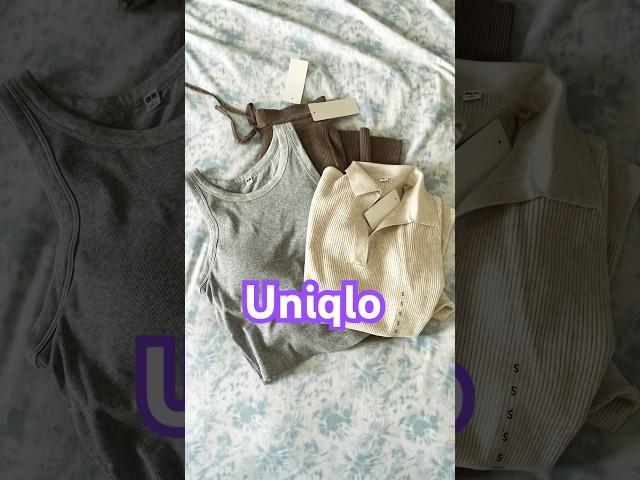 Uniqlo Autumn color #uniqlo #uniqlohaul #autumncolors #autumnlook #selfcare #shopping #uniqlousa