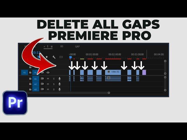 How To Delete All Gaps In Premiere Pro cc