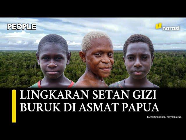 Gizi Buruk di Asmat Papua: Minum Air Rawa, Ketagihan Mi Instan, Sagu Mulai Terpinggirkan | People