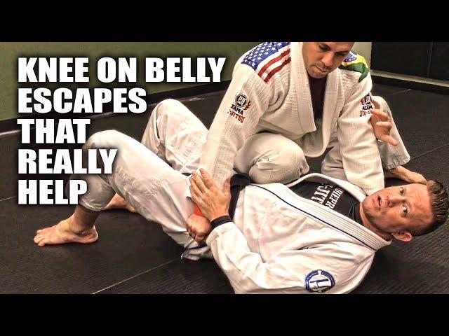 Jiu-Jitsu Escapes | Knee on Belly Escapes that Really Help