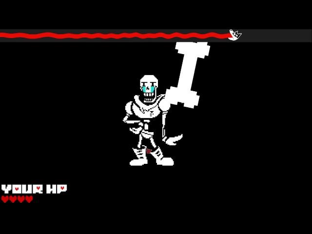 Clickertale 2 - Papyrus Boss fight