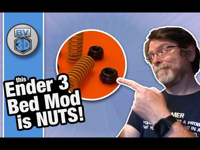 This Simple Ender 3 and Ender 3 Pro Bed Mod is NUTS! 