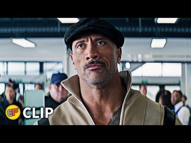 "Mike Oxmaul" Airport Scene | Hobbs & Shaw (2019) Movie Clip HD 4K