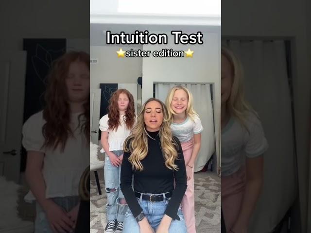 Sister Edition  #sisters #intutiontest #itsahardknocklife #notenoughnelsons #trending #shorts
