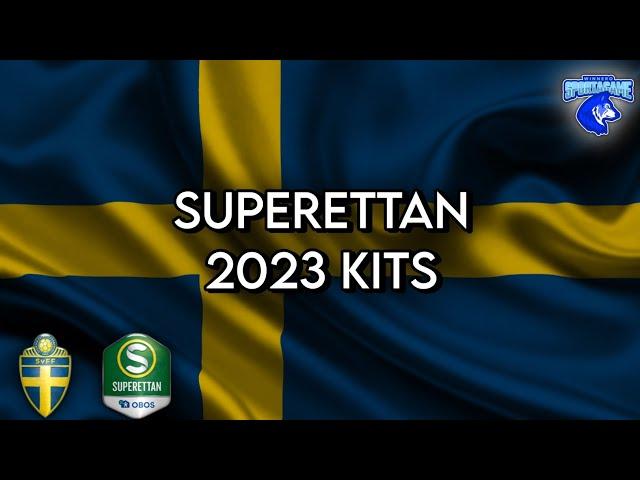 2023 Superettan Kits