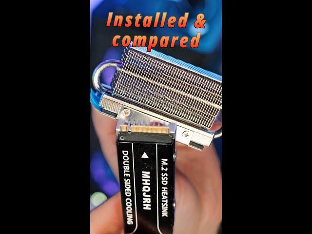 Thermalright M.2 2280 & MHQJRH SSD Cooler #coolingsolutions #heatsink