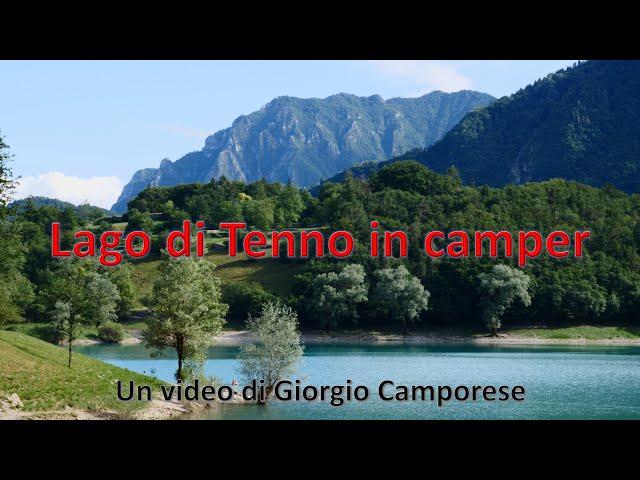 LAGO di TENNO in Area Sosta Camper