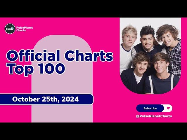 UK Official Singles Chart Top 100 (October 25th,2024)