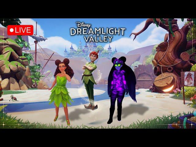Peter Pan Is Here! Update First Impressions!!! | Dreamlight Valley