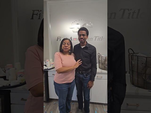 Congratulations to Alphonse on becoming a first-time homeowner in Fort Worth! 