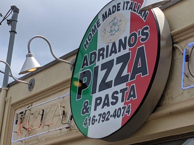 TORONTO PIZZA REVIEW ADRIANO'S