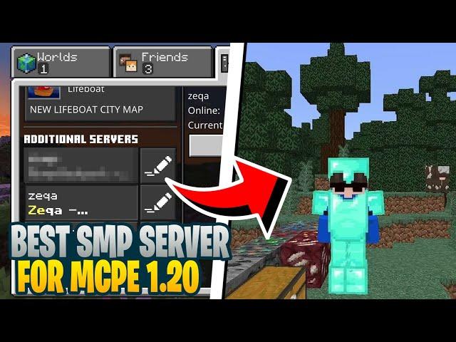 BEST SMP SERVER FOR MCPE 1.20