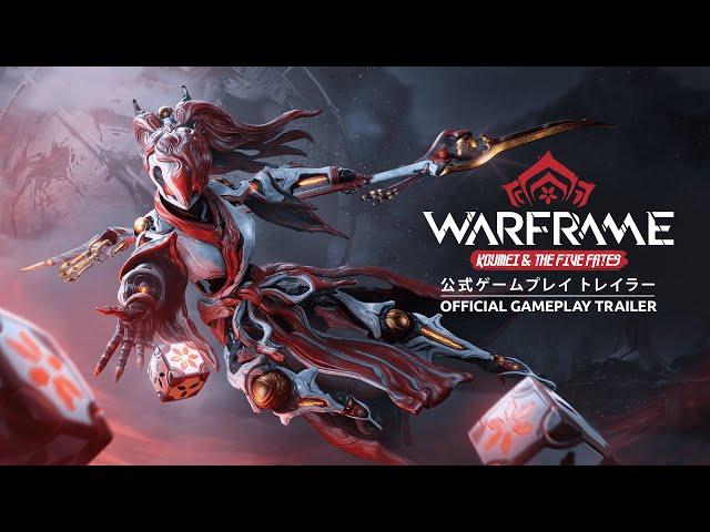 Warframe | Koumei & the Five Fates Official Gameplay Trailer (Japanese Version ft. Kenjiro Tsuda)