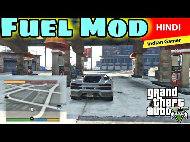 Gta 5 Offline : Fuel Mod | Fuel Refill | Mod Installation | Hindi | GamerBoy Ankz