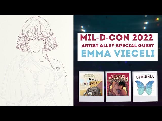  Emma Vieceli Artist Feature // Mil-D-Con Day 3 