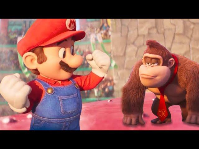 DK vs Mario "If he got the correct mushroom" | Epic Battle Part 10 | Super Mario Movie